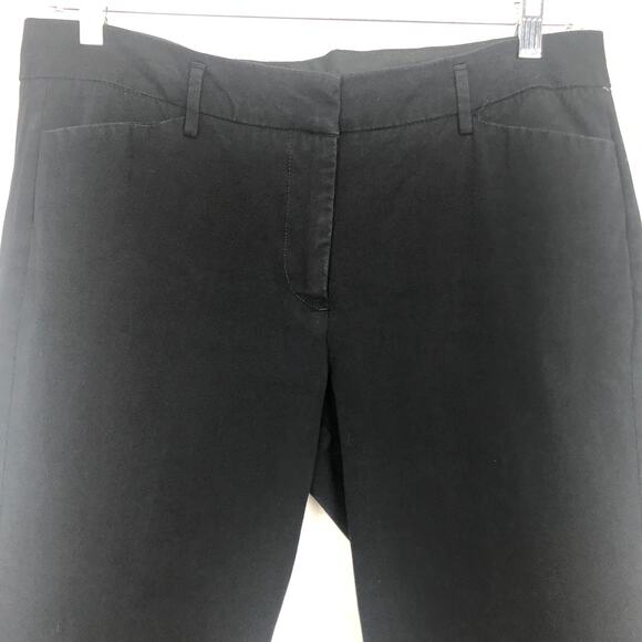 Worthington High-Rise Black Ankle Pants Size 12 Career Workwear Casual - Picture 3 of 11